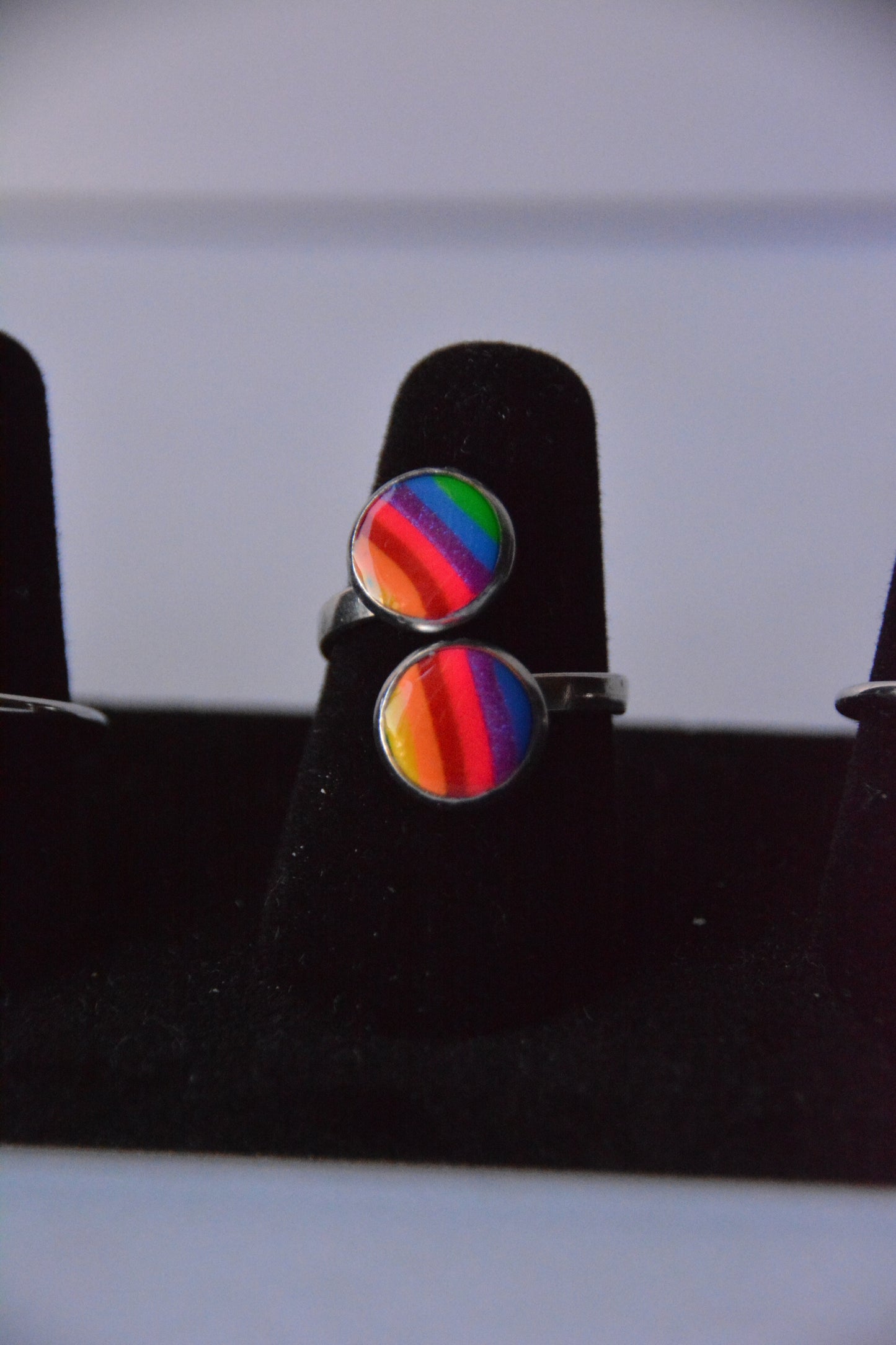 Rainbow Stripe Ring