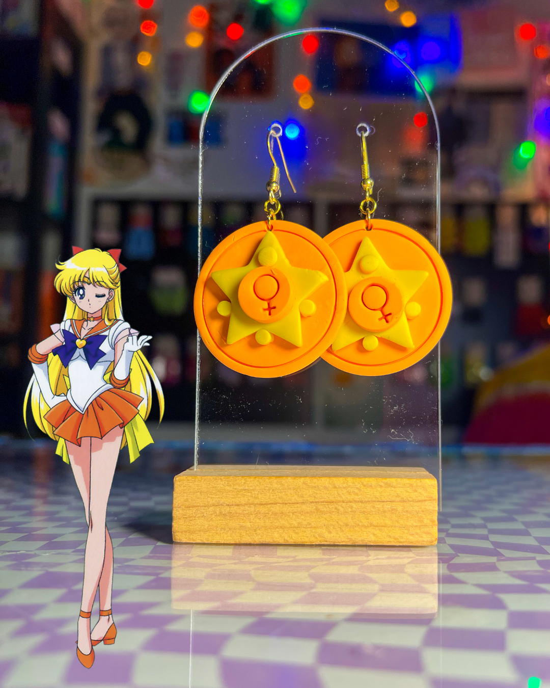 Sailor Venus Inspired Earrings