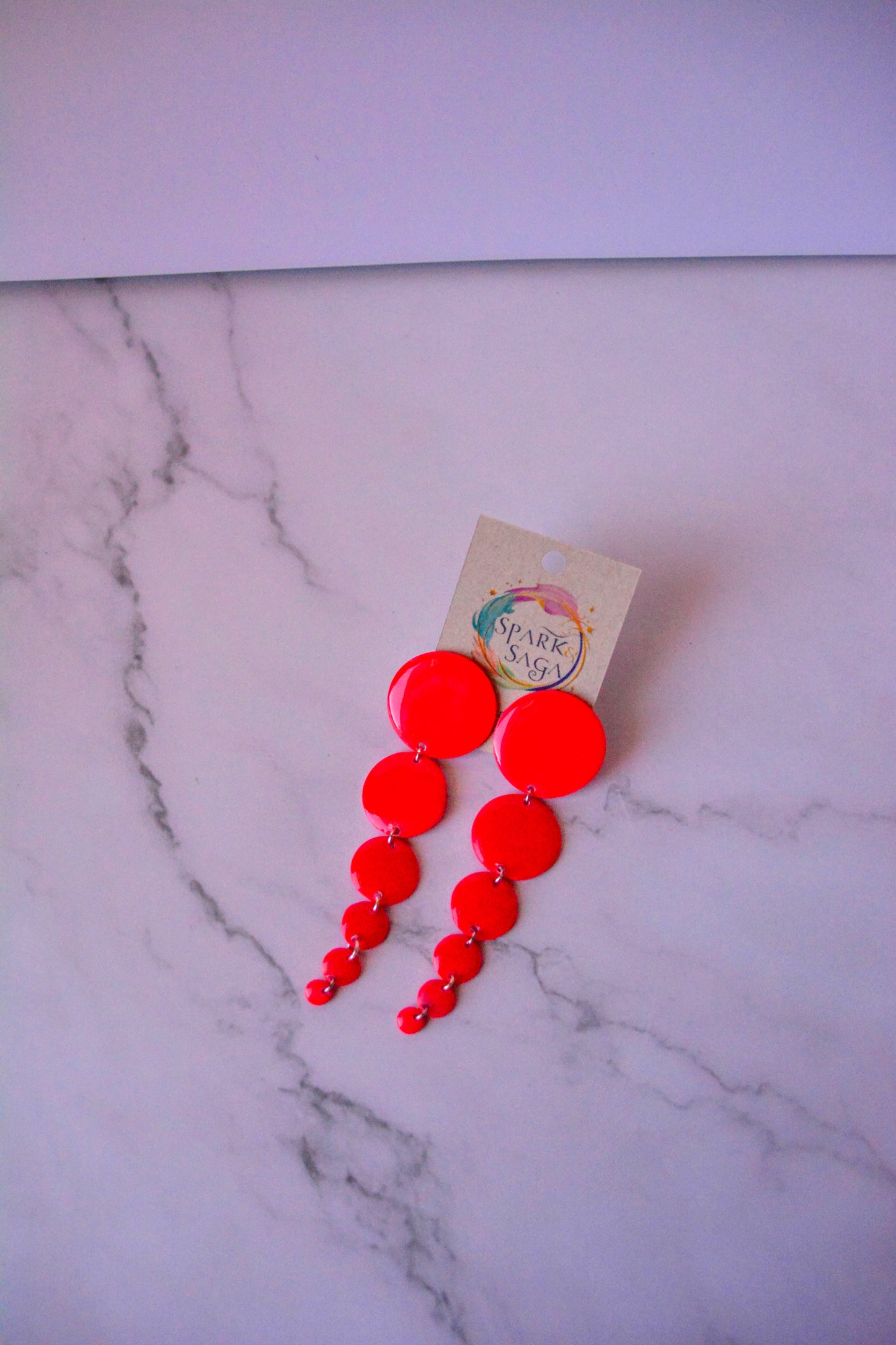 Turn Heads | Hot Pink Statement Earrings