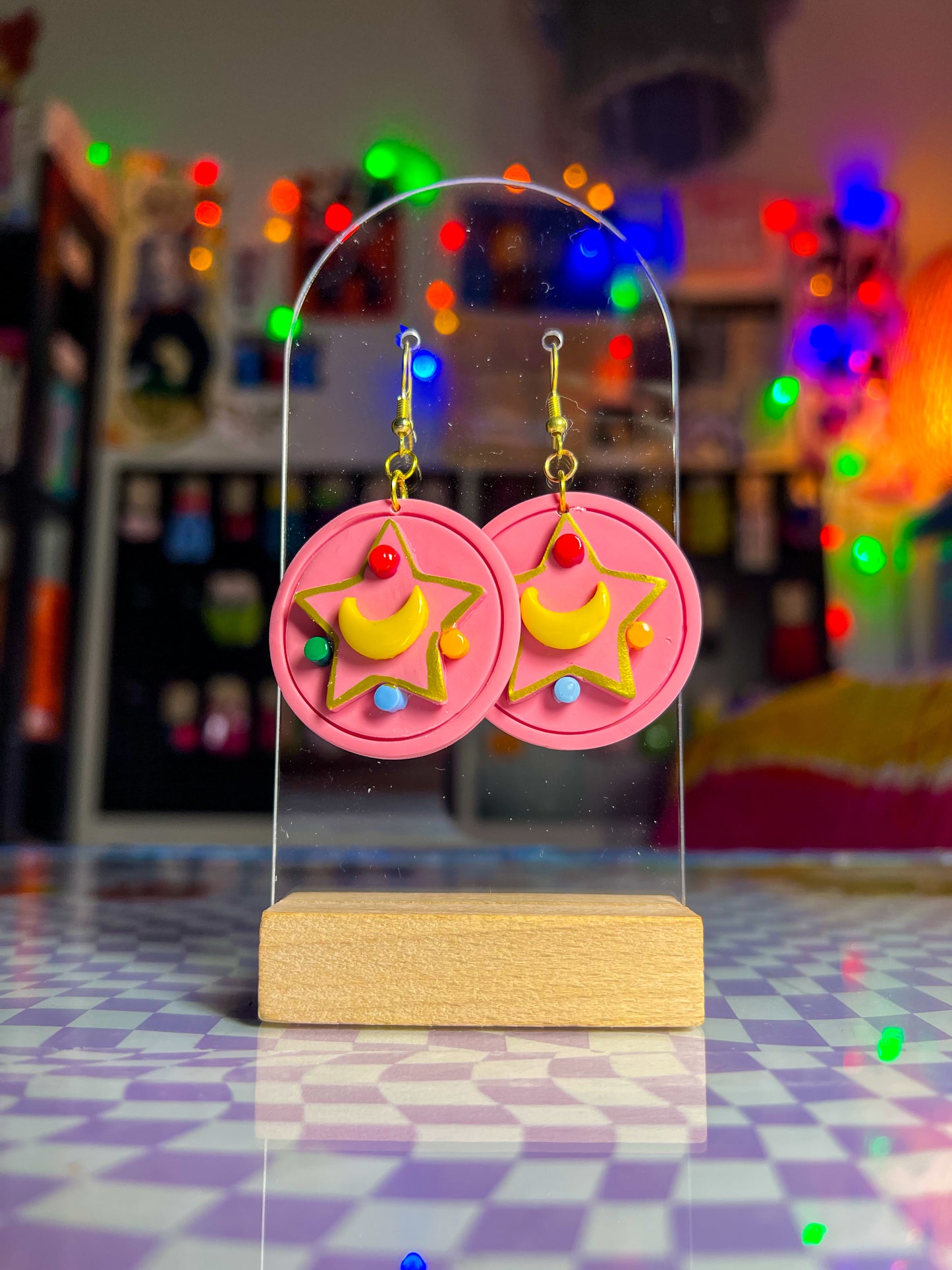 Moonlight Guardian | Magical Girl Anime Earrings