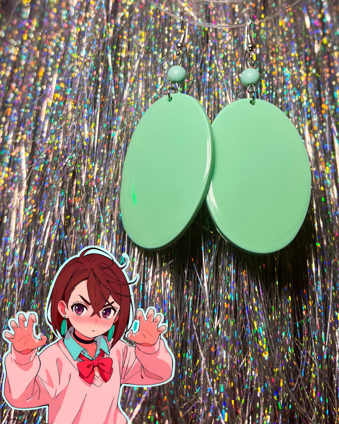Boucles d'oreilles Momo Ayase Cosplay DanDaDan - Modèle d'Impression 3D Gratuit Boucles d'oreilles Momo Ayase Cosplay DanDaDan - Modèle d'Impression 3D Gratuit