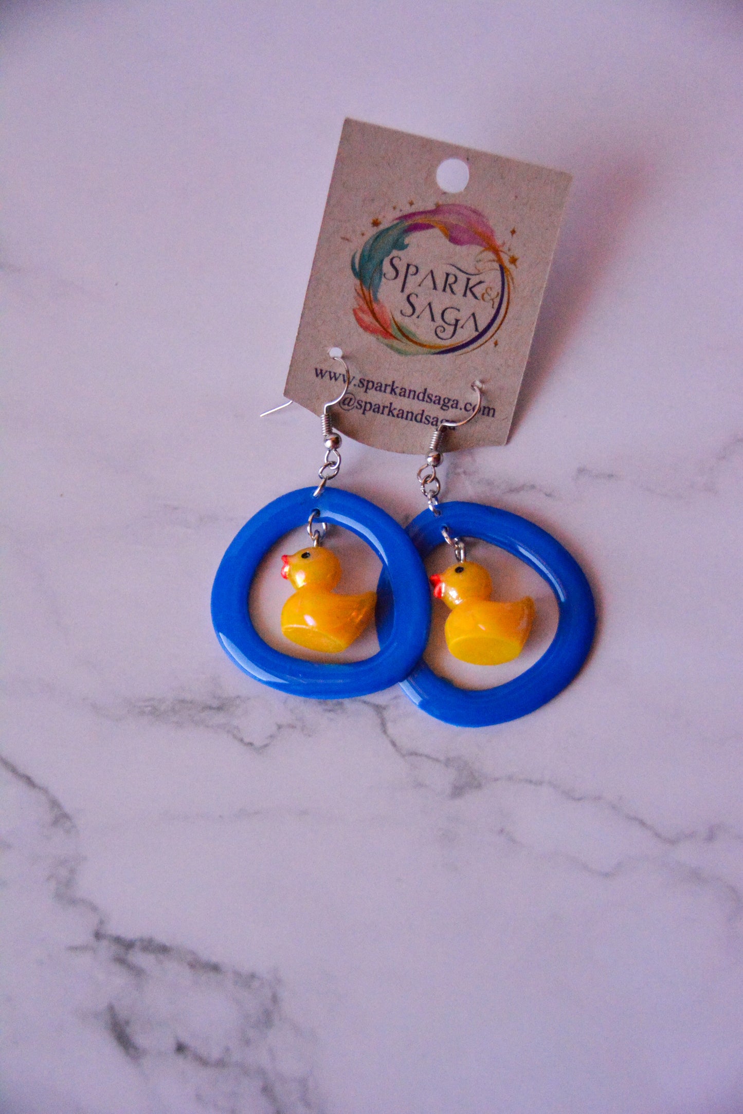 Rubber Duck Statement Earrings