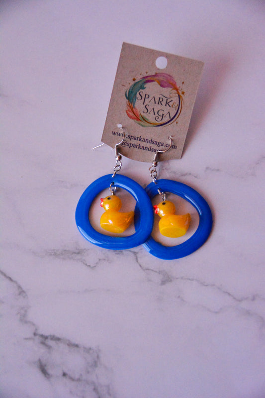 Rubber Duck Statement Earrings