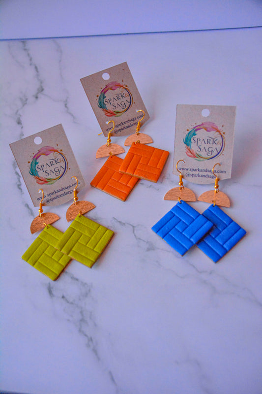 Mood Boost Collection | Colorful Statement Earrings