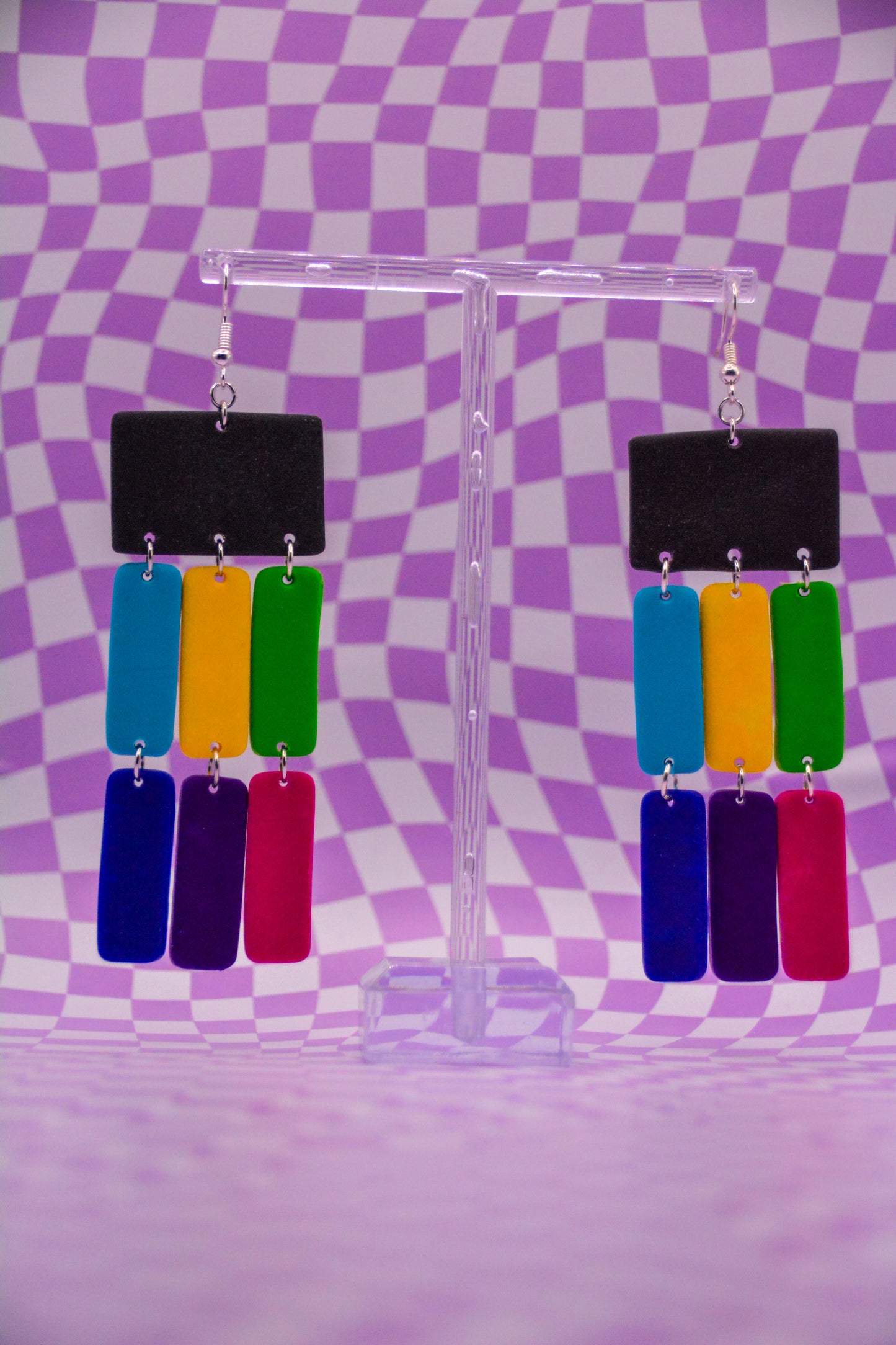 Rainbow Road Earrings