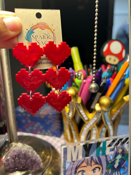 Pixel Life Earrings