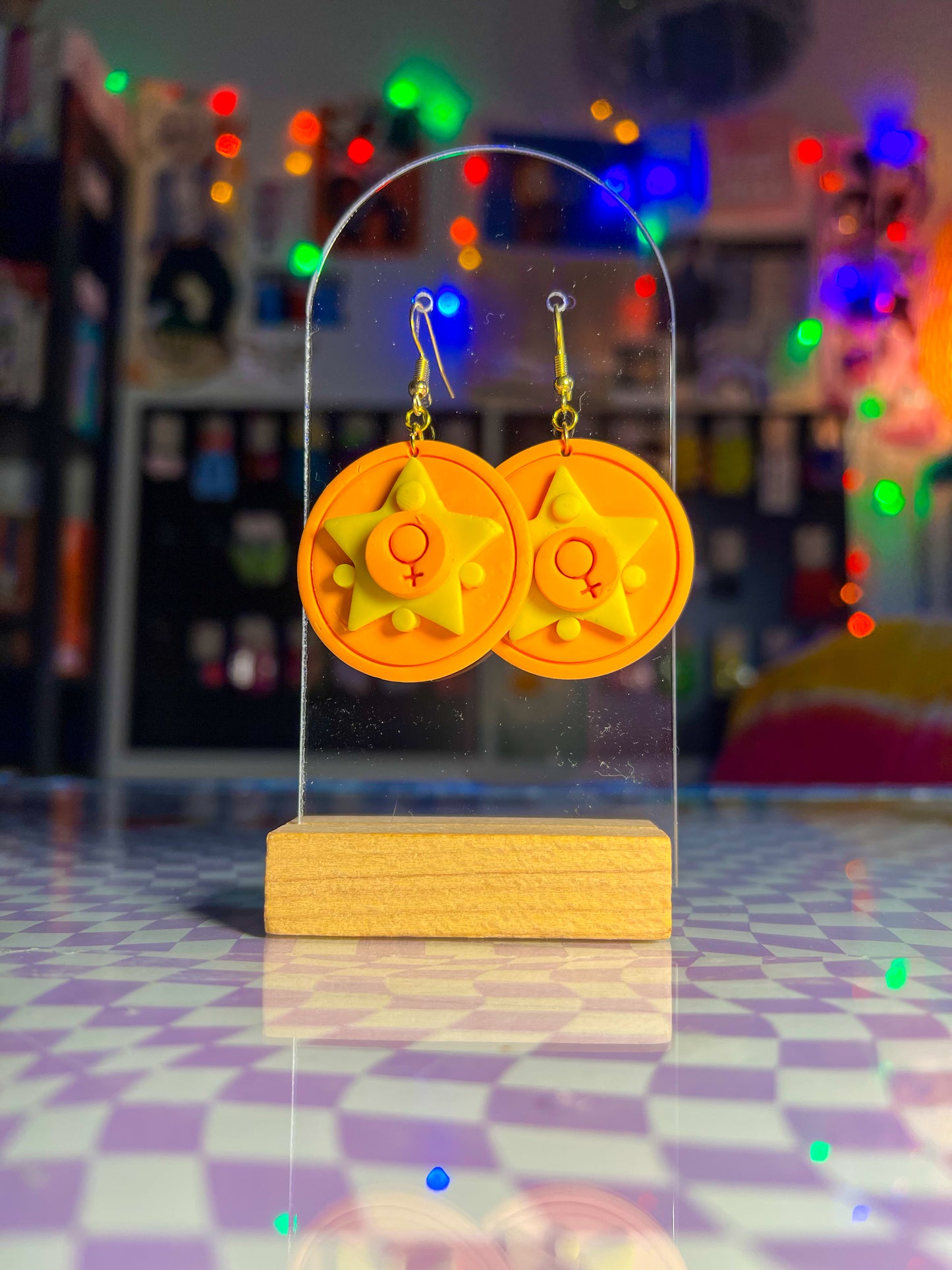 Venus Energy | Magical Girl Anime Earrings